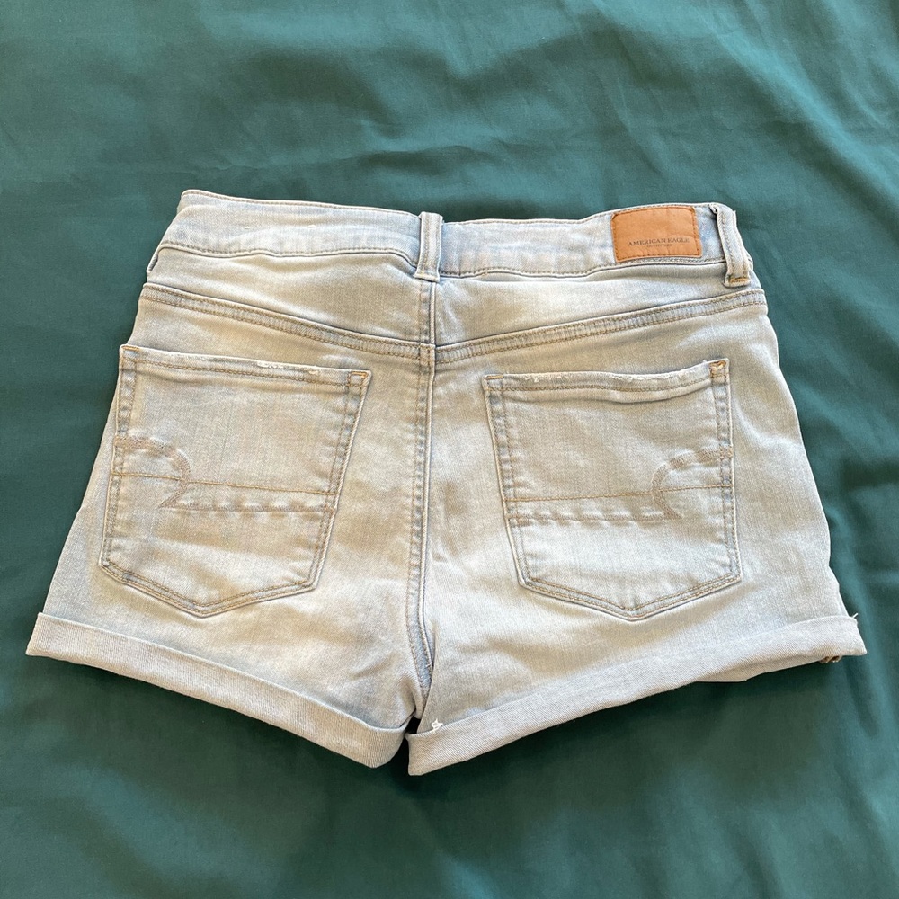 Very Light Wash Denim American Eagle Jean Shorts